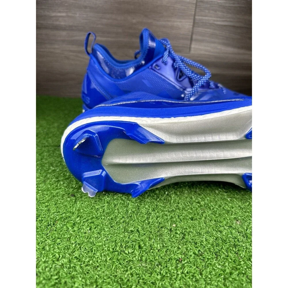 NEW Adidas Energy Boost Icon‎ 2 Baseball Cleats Blue White B72825 Men’s 12.5